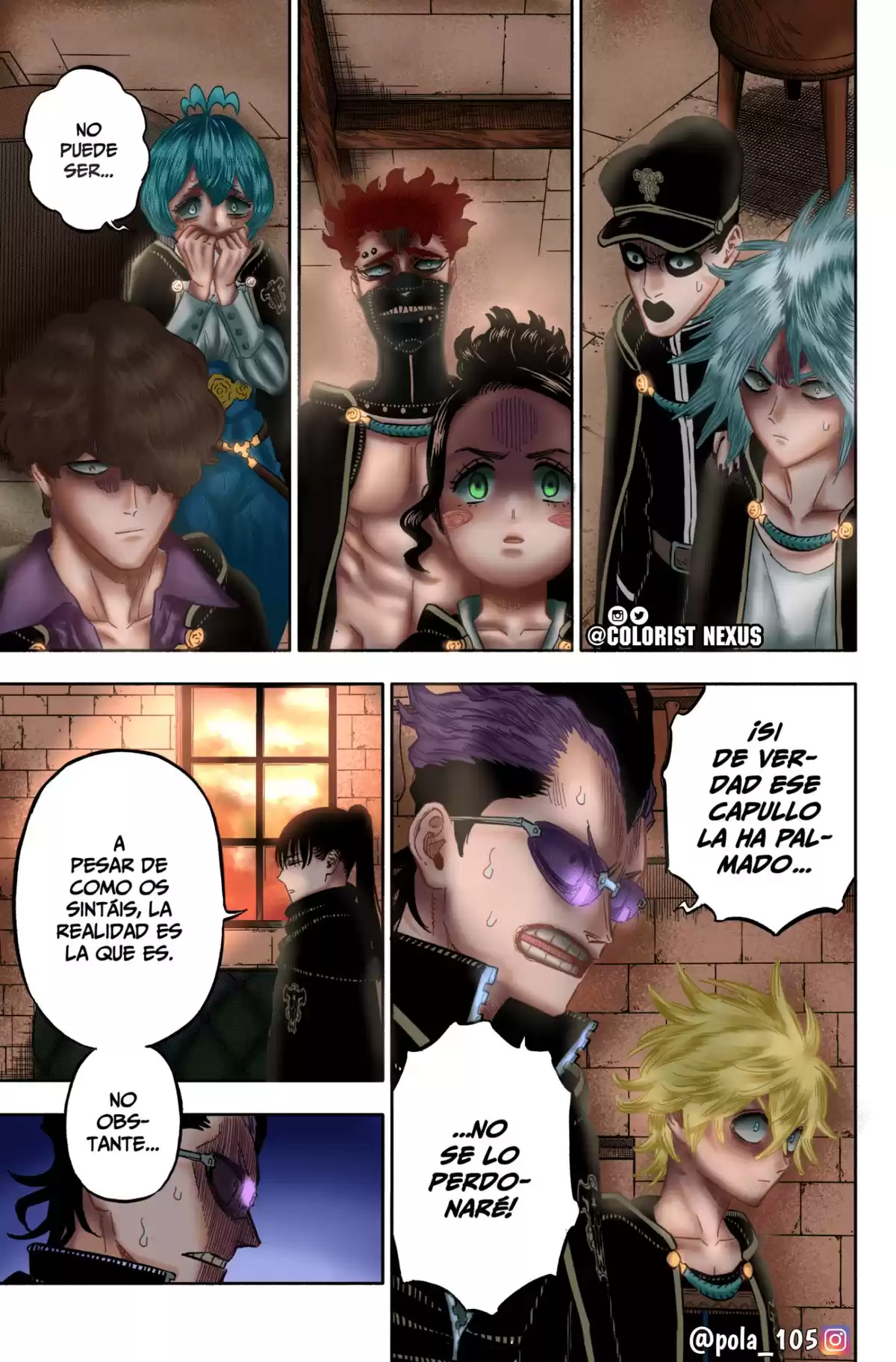 Black Clover Capitulo 337.7: (Fan Color) Destino página 6