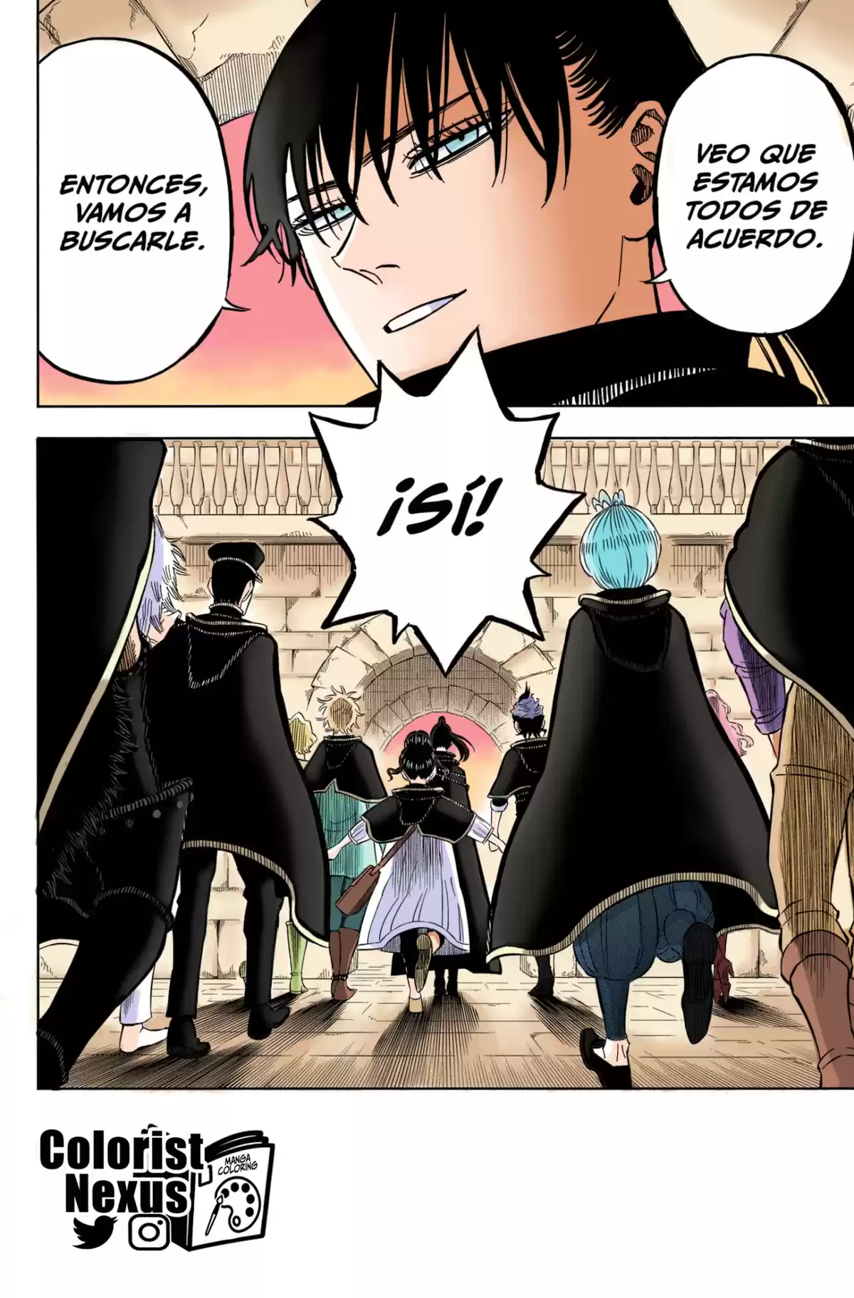 Black Clover Capitulo 337.7: (Fan Color) Destino página 8