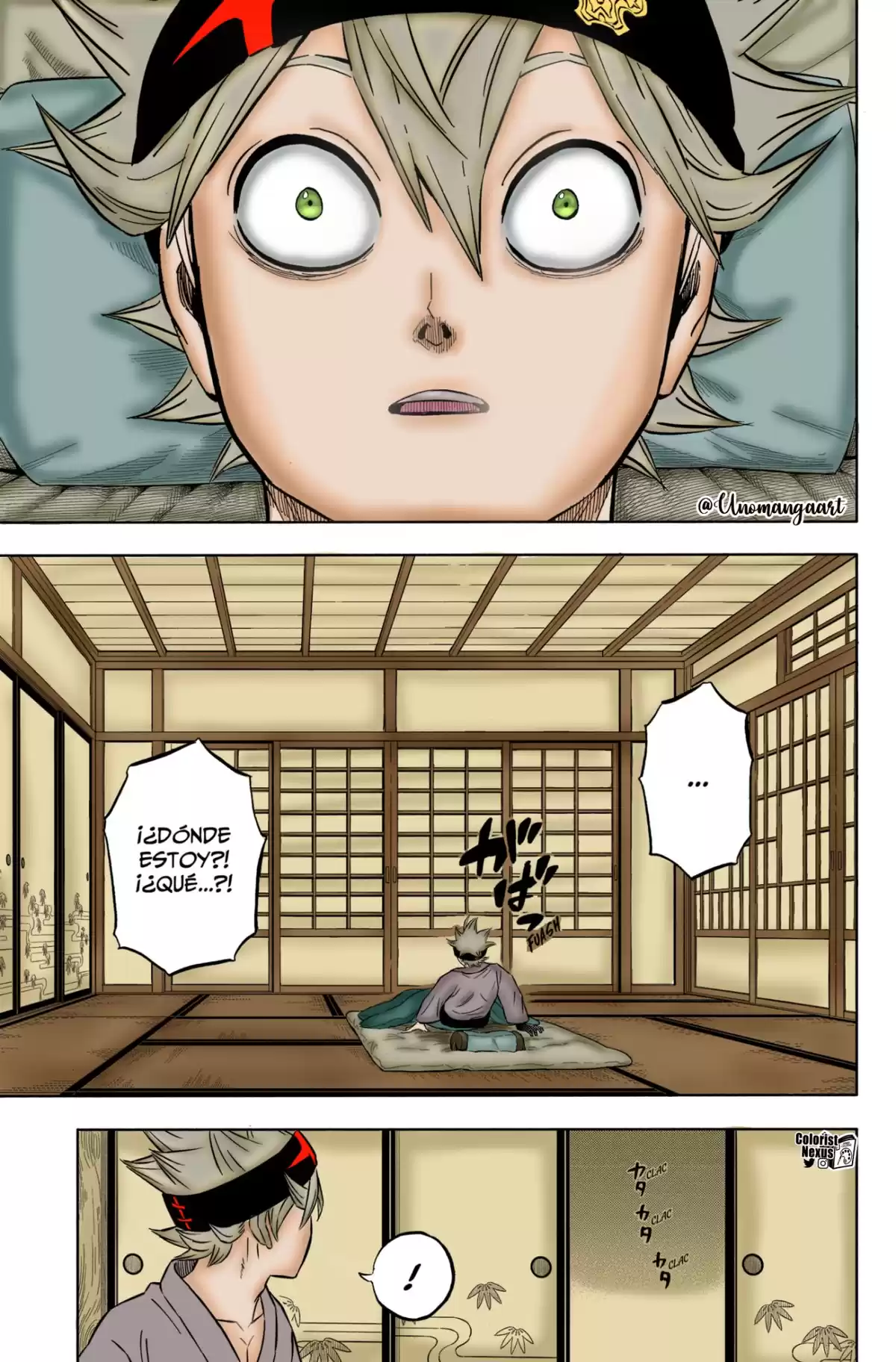 Black Clover Capitulo 337.7: (Fan Color) Destino página 9