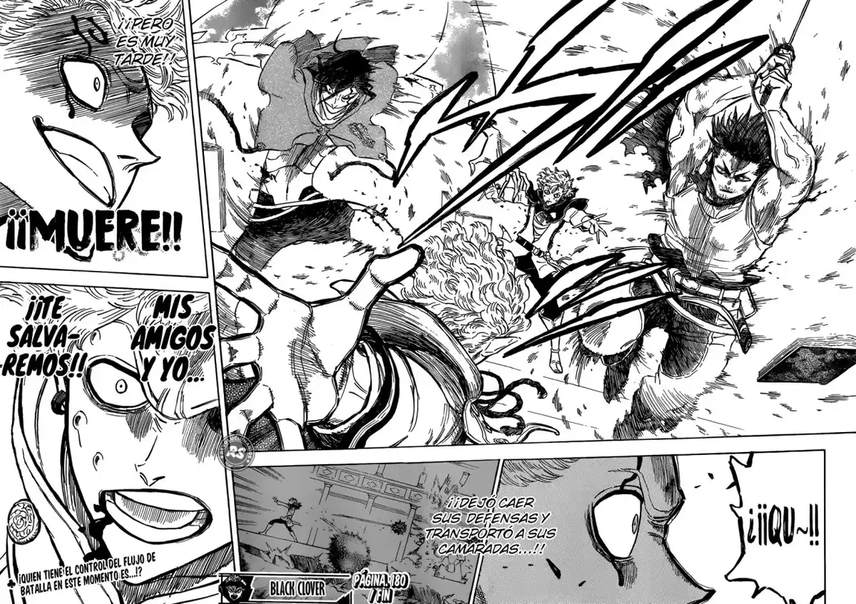 Black Clover Capitulo 180: La Cuchilla Afilada página 17