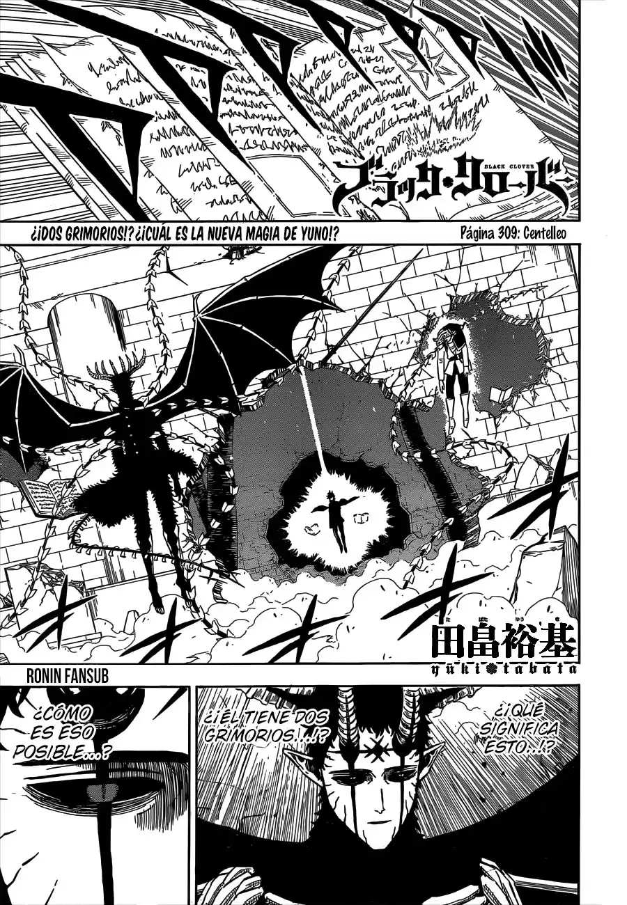 Black Clover Capitulo 309: Destello página 2