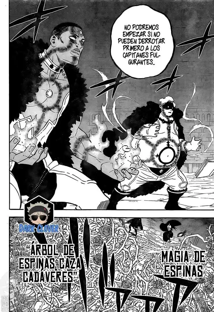 Black Clover Capitulo 277: Vicecapitán del Amanecer Dorado página 6