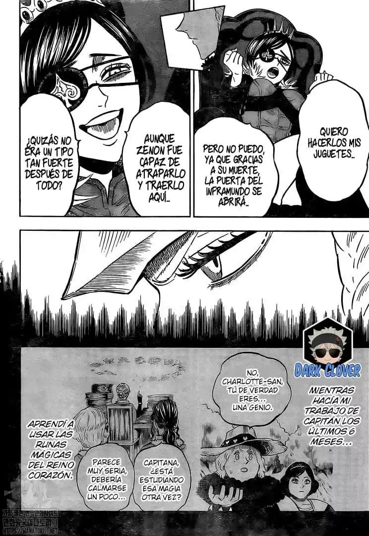 Black Clover Capitulo 277: Vicecapitán del Amanecer Dorado página 9