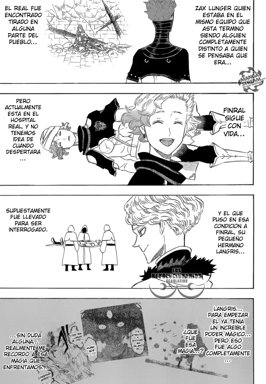 Black Clover Capitulo 133: La formación de los caballeros reales. página 11