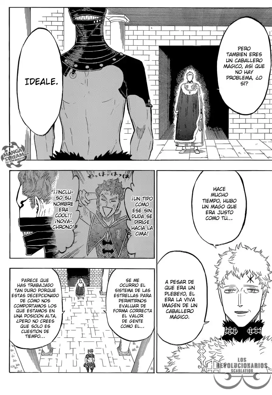 Black Clover Capitulo 133: La formación de los caballeros reales. página 6