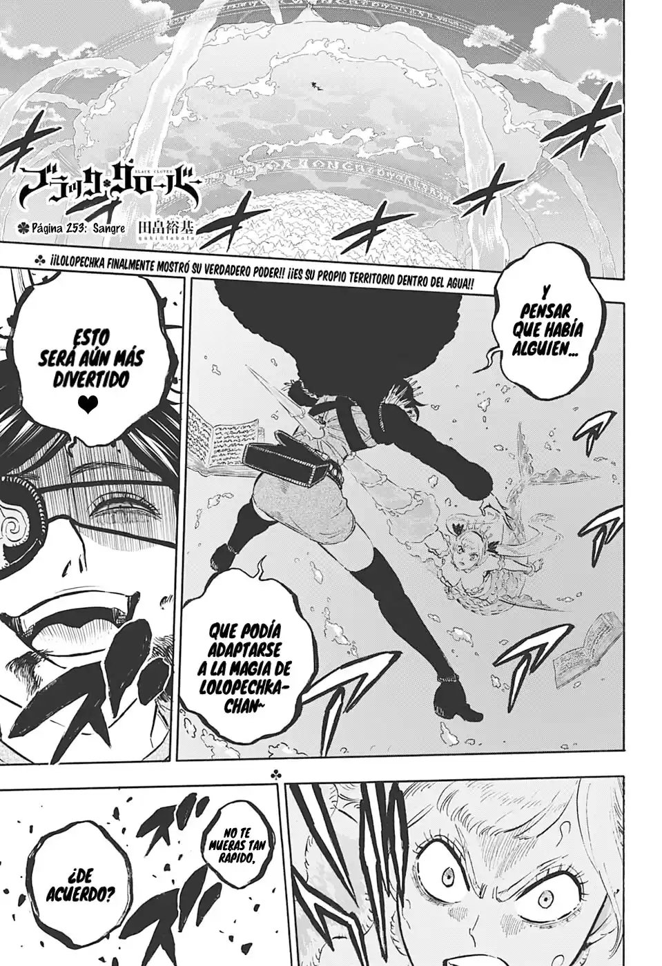 Black Clover Capitulo 253: Marea de Sangre página 2