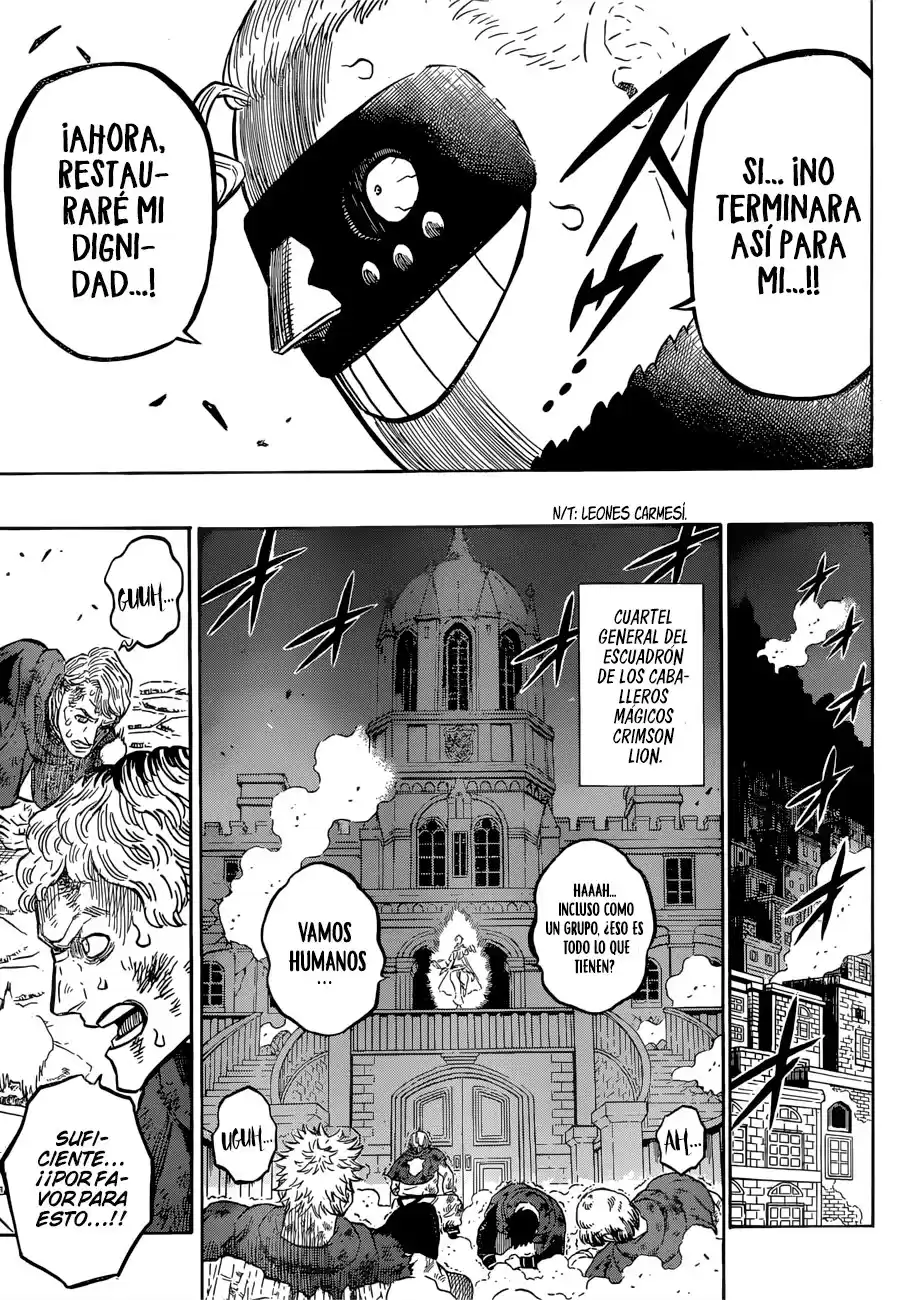 Black Clover Capitulo 170: La persona caída cobra vida página 16