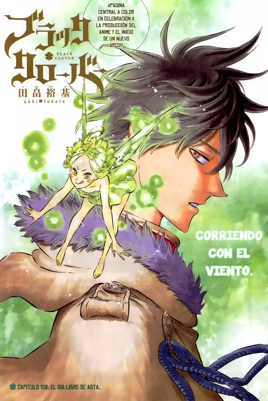 Black Clover Capitulo 102: El día libre de Asta. página 2