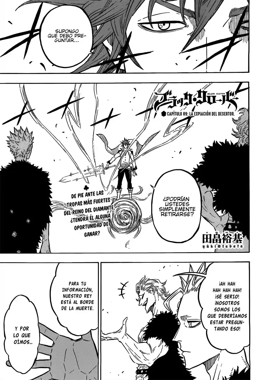 Black Clover Capitulo 89: La expiación del desertor. página 2