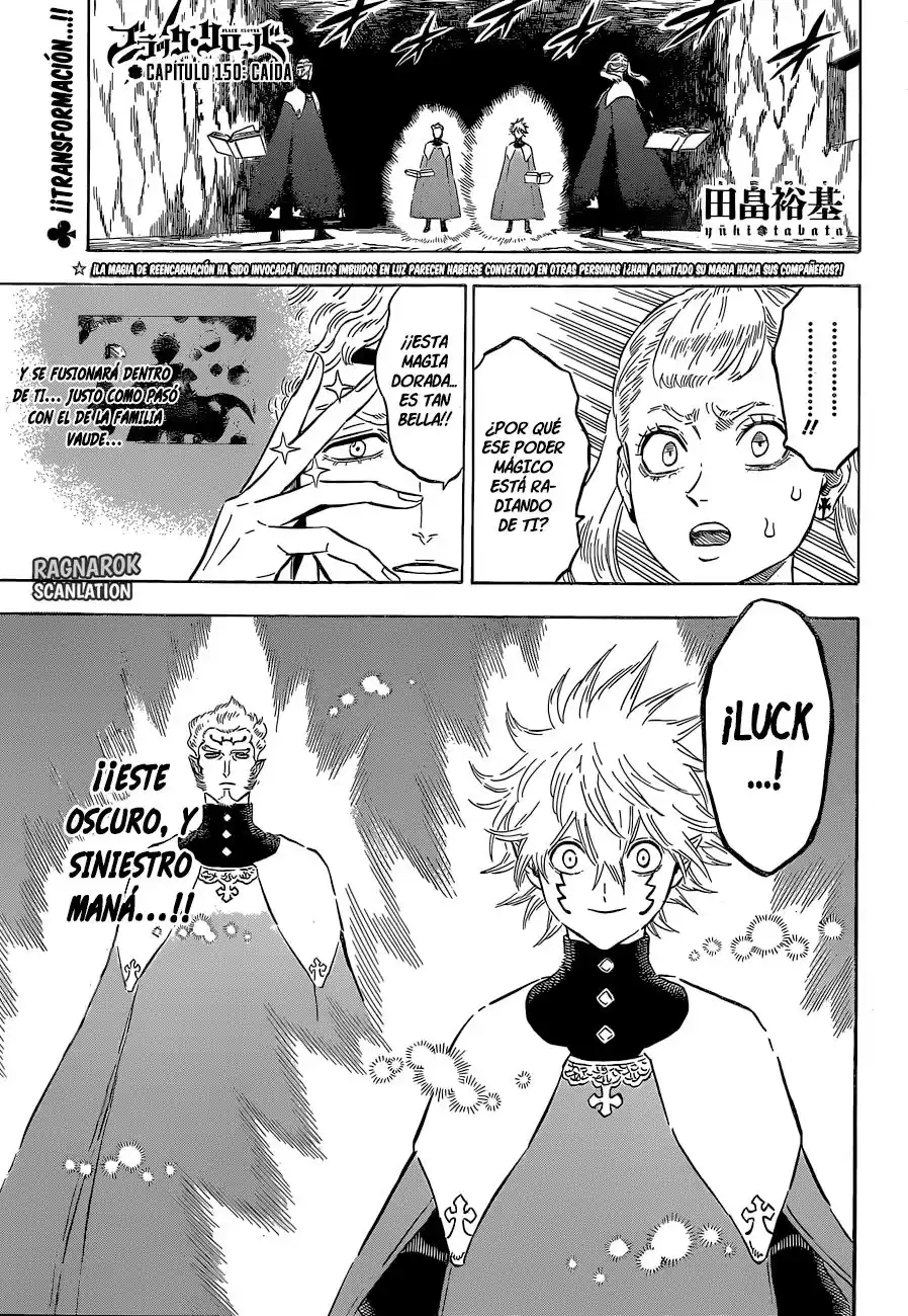 Black Clover Capitulo 150: CAIDA página 2