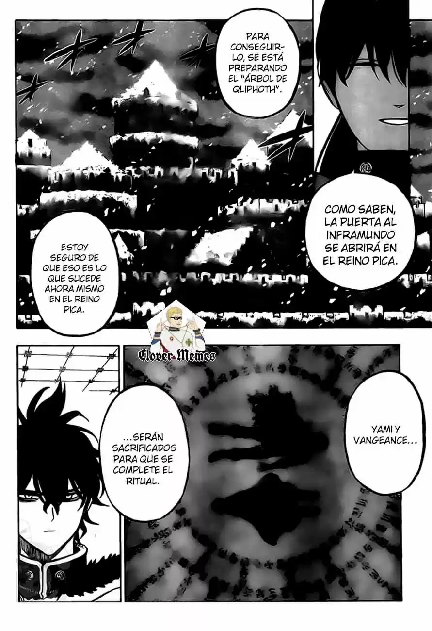 Black Clover Capitulo 263: Información de las sombras página 7