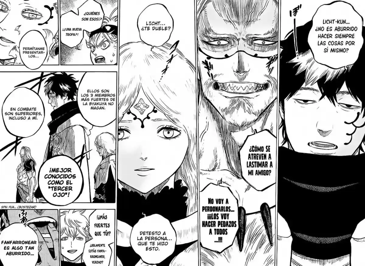 Black Clover Capitulo 51: El tercer ojo. página 9