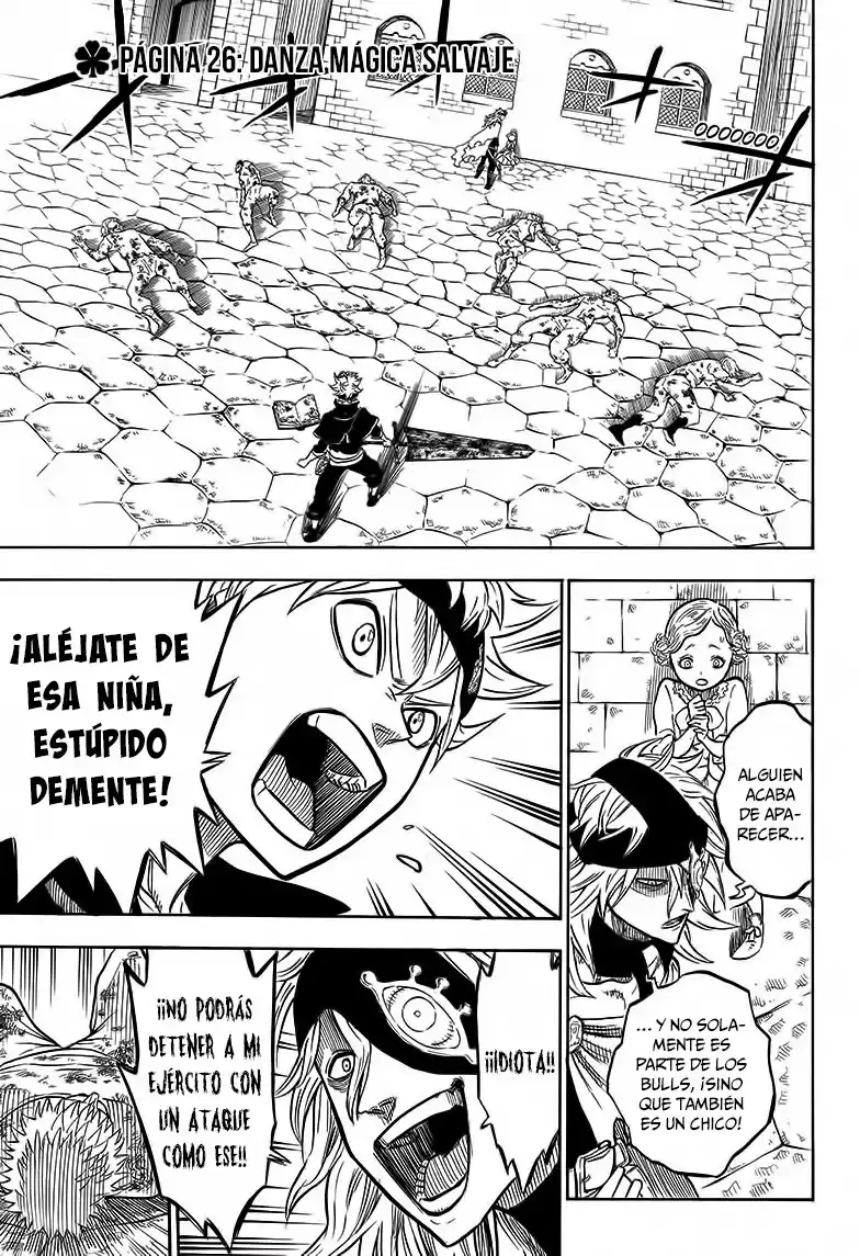 Black Clover Capitulo 26: Una salvaje danza mágica. página 1