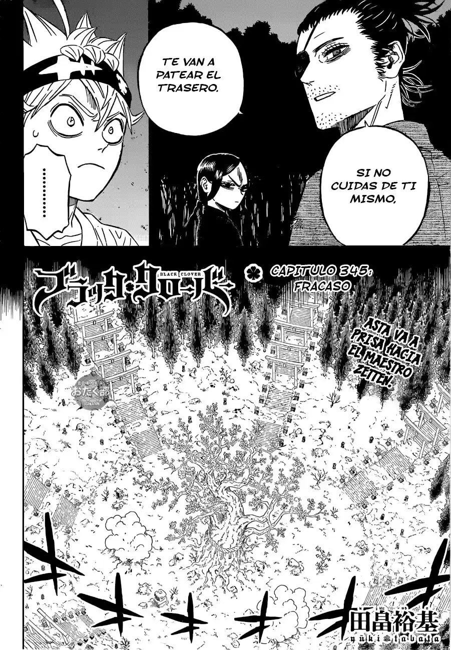 Black Clover Capitulo 345: Fracaso página 3