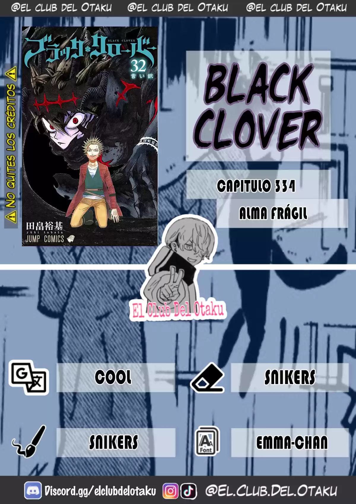 Black Clover Capitulo 334: Frágil alma página 1