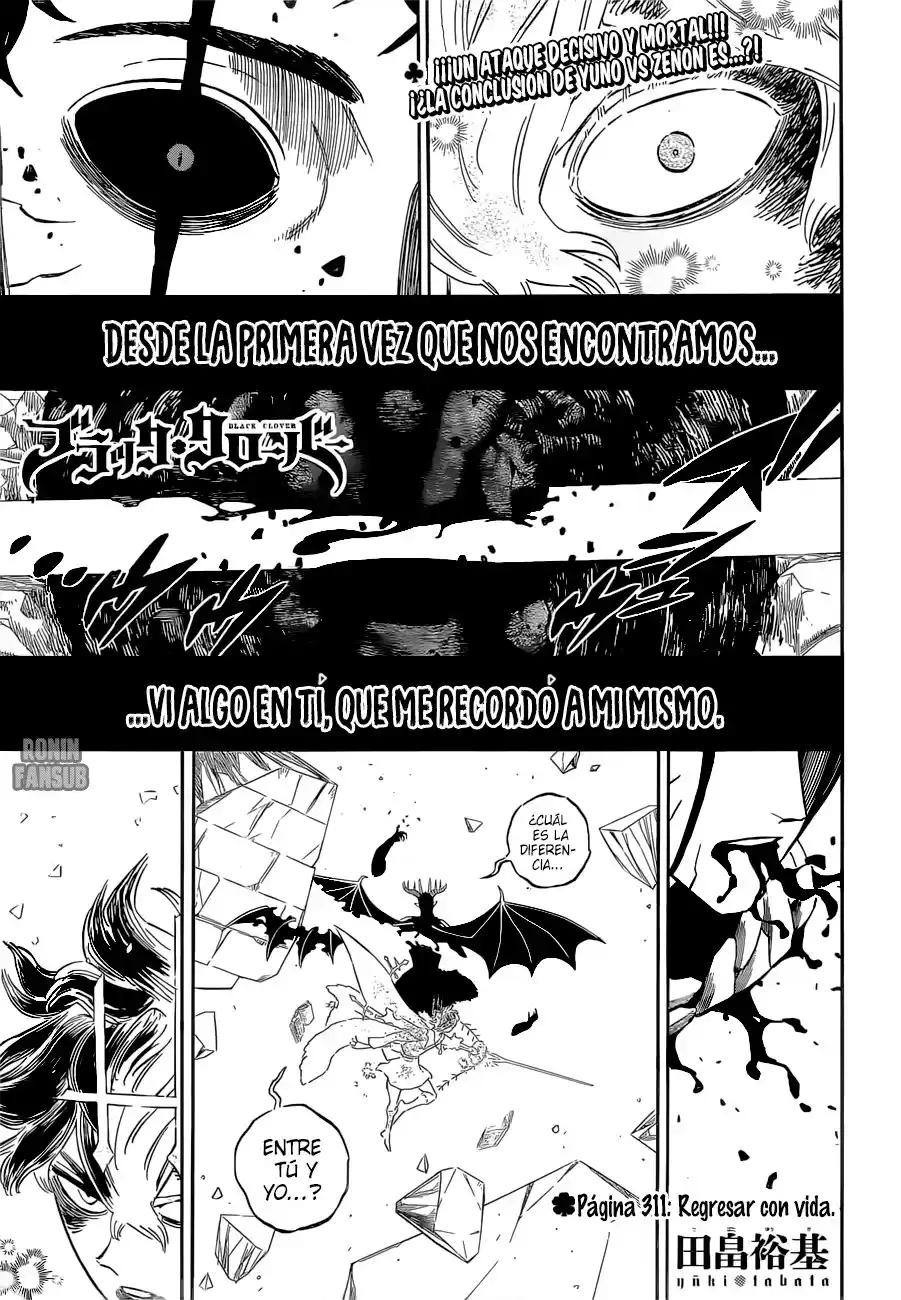 Black Clover Capitulo 311: Volver a casa con vida página 2