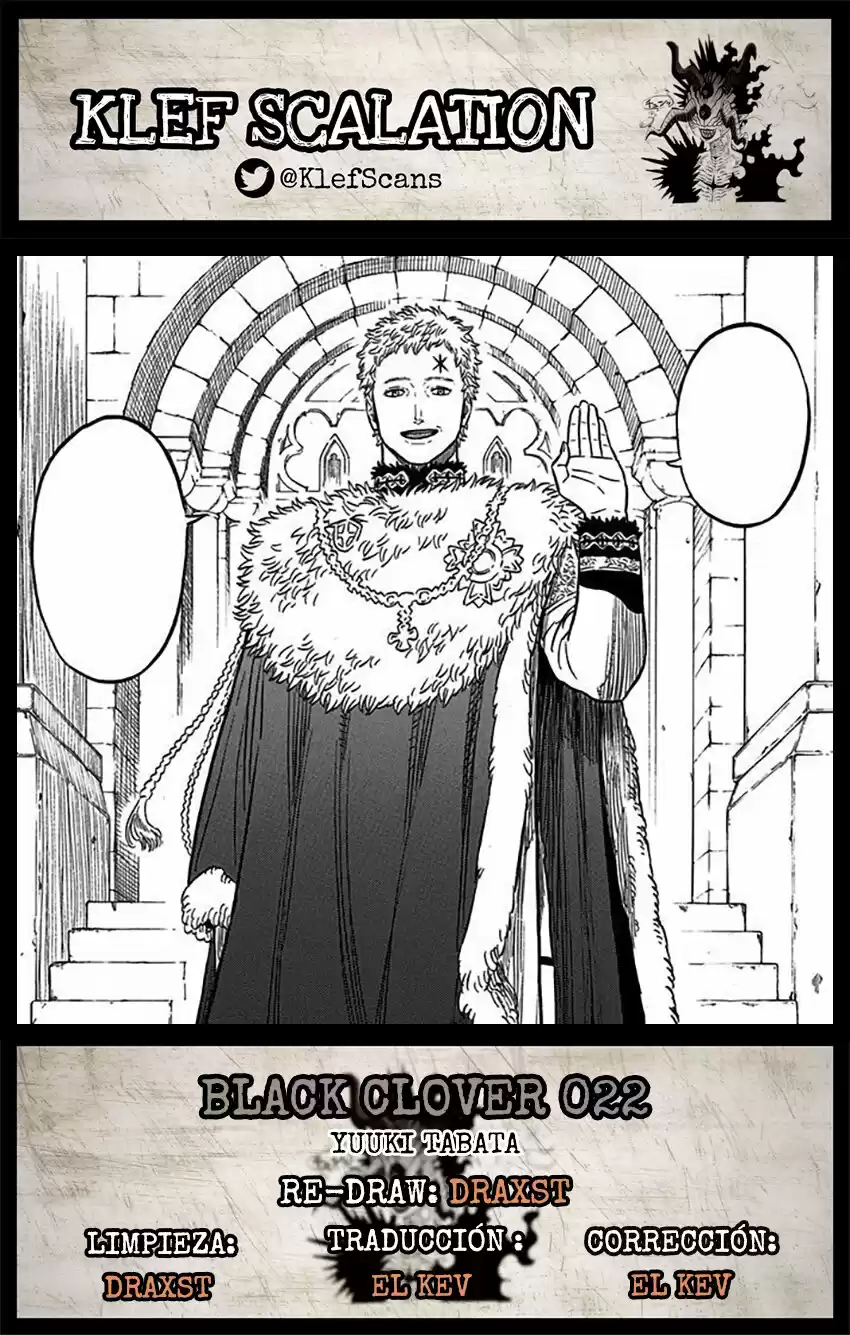 Black Clover Capitulo 22: Reunión en la Ciudad Real. página 1