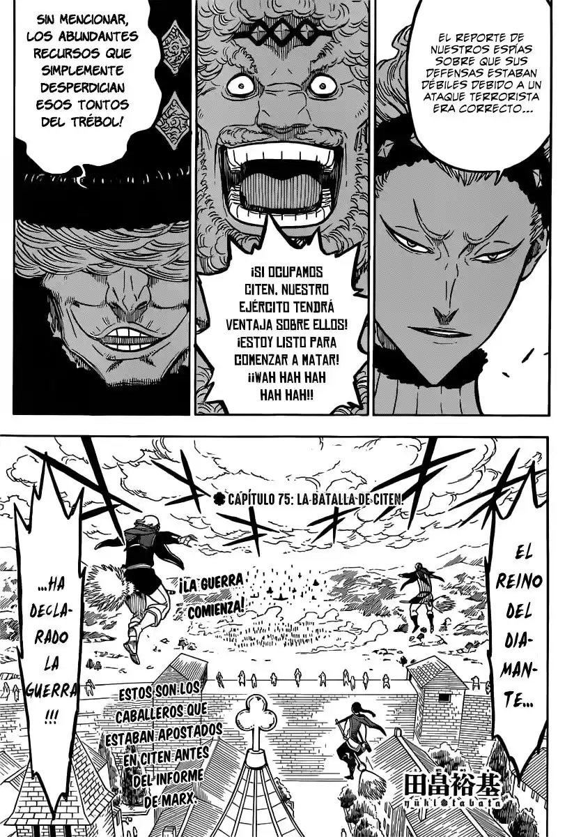 Black Clover Capitulo 75: La batalla de Citen. página 2