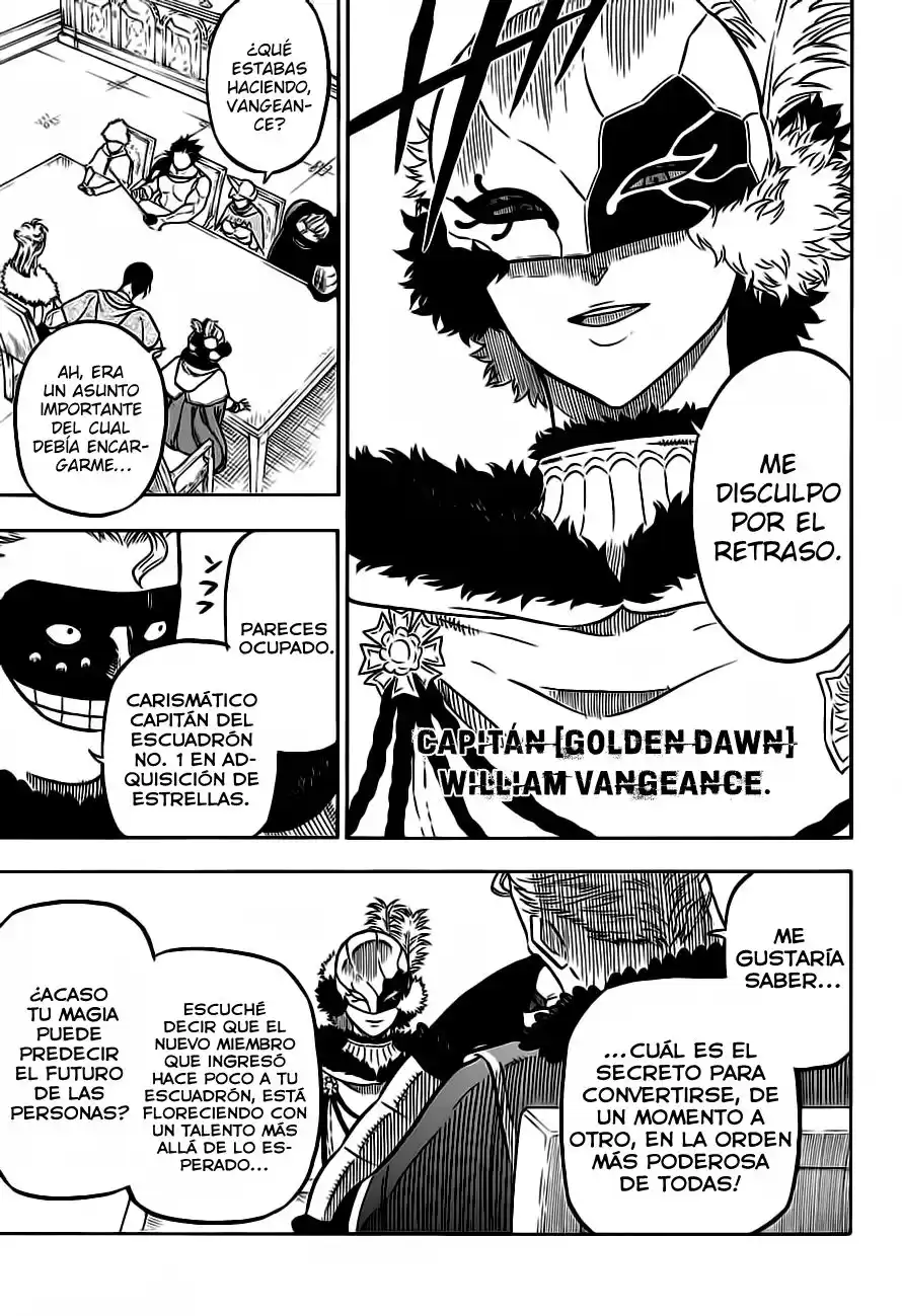 Black Clover Capitulo 54: La reunión de los capitanes de los caballeros mágicos. página 10