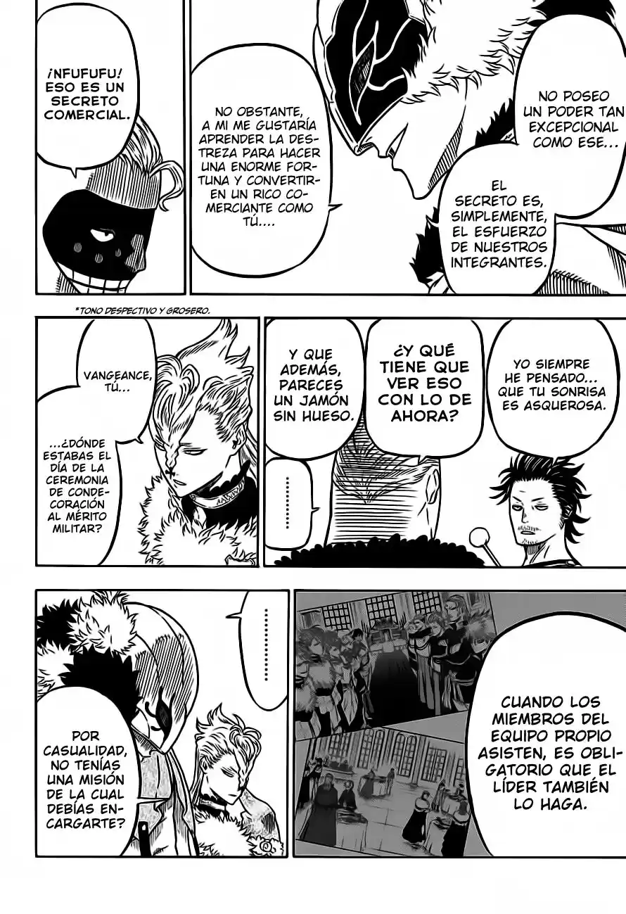 Black Clover Capitulo 54: La reunión de los capitanes de los caballeros mágicos. página 11