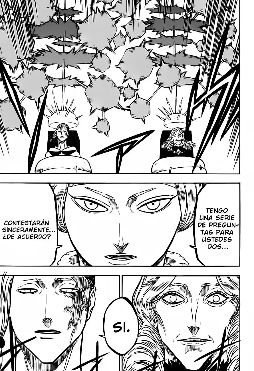 Black Clover Capitulo 54: La reunión de los capitanes de los caballeros mágicos. página 6