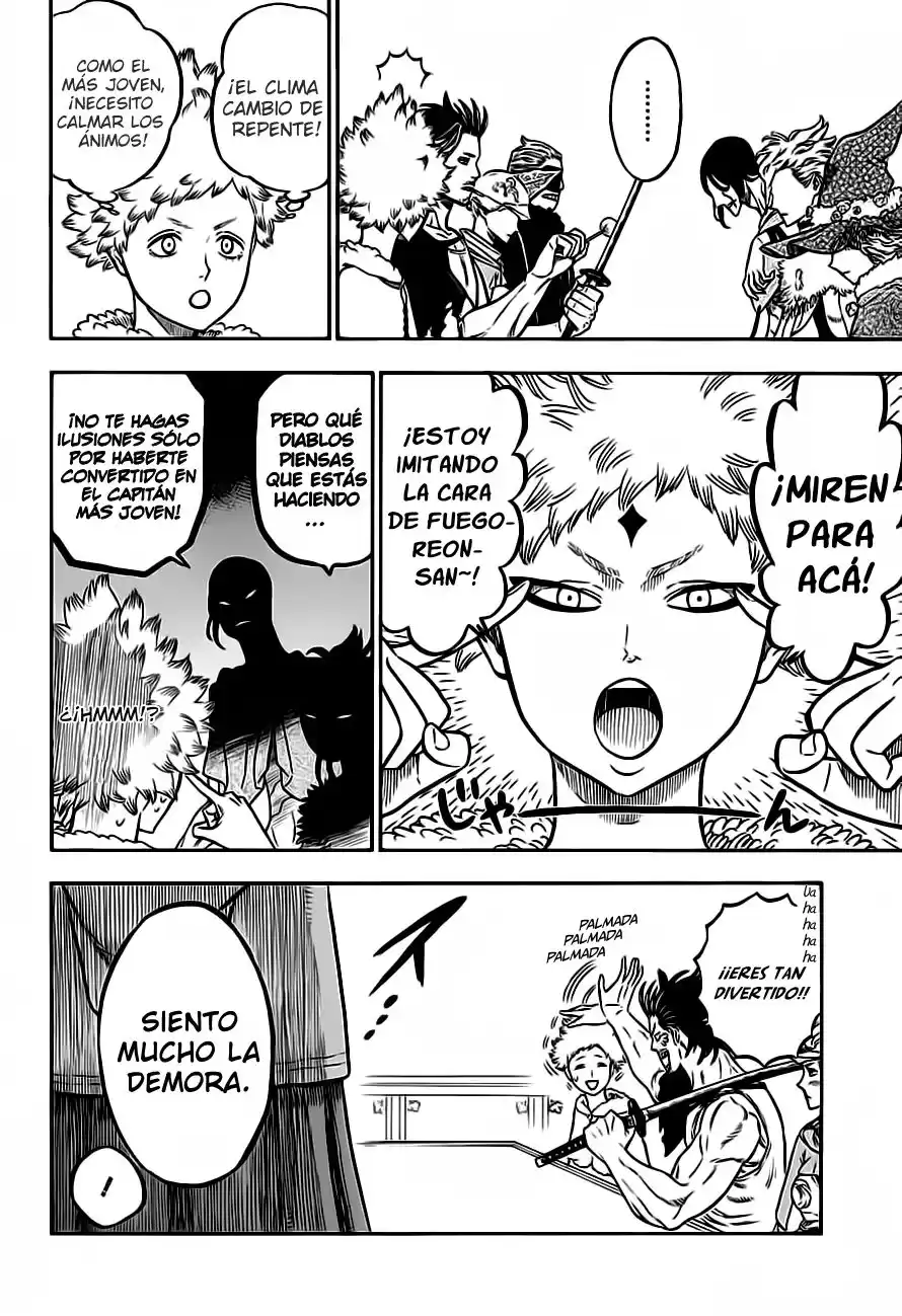 Black Clover Capitulo 54: La reunión de los capitanes de los caballeros mágicos. página 9