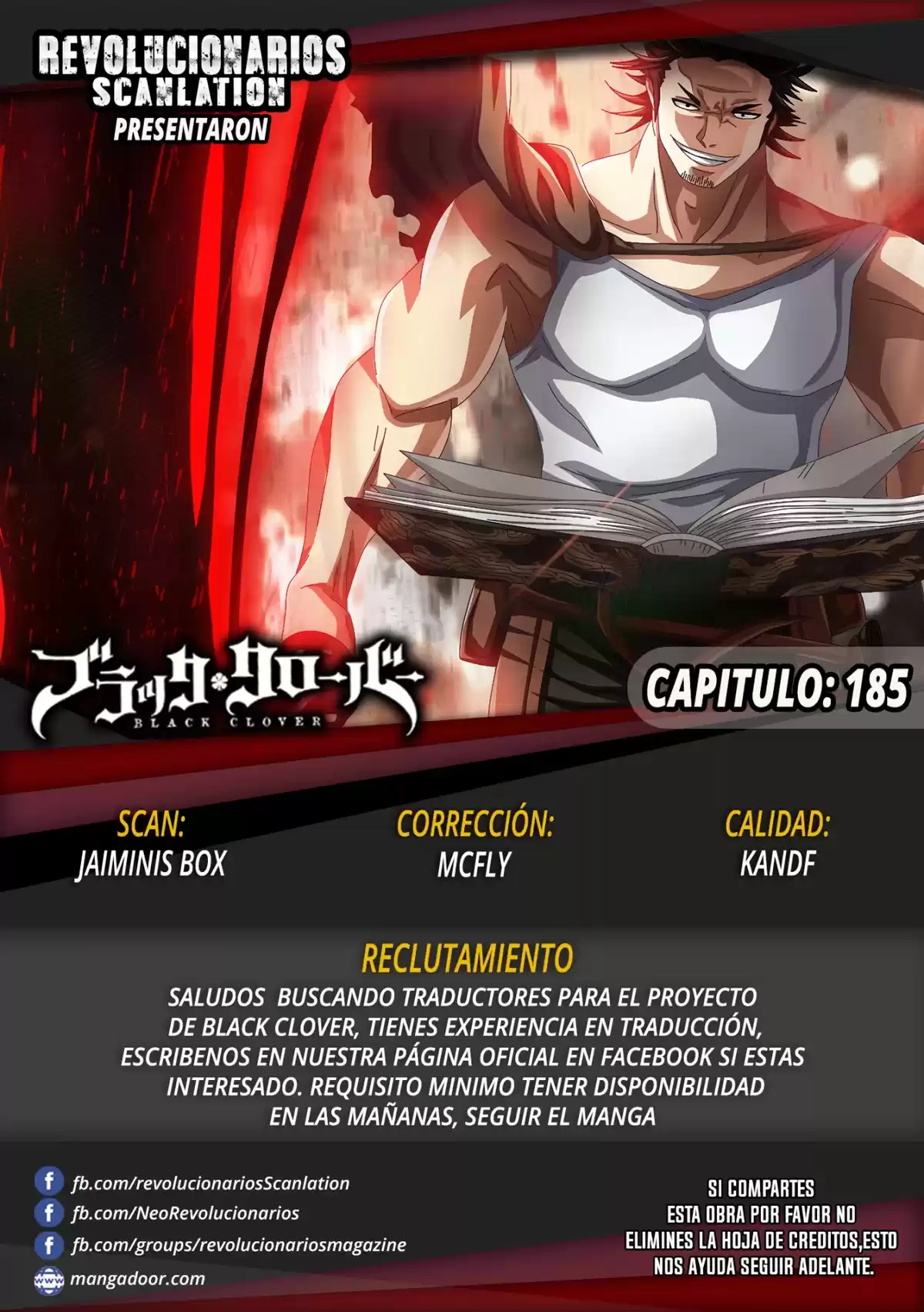 Black Clover Capitulo 185: El encuentro casual de los sueños. página 16