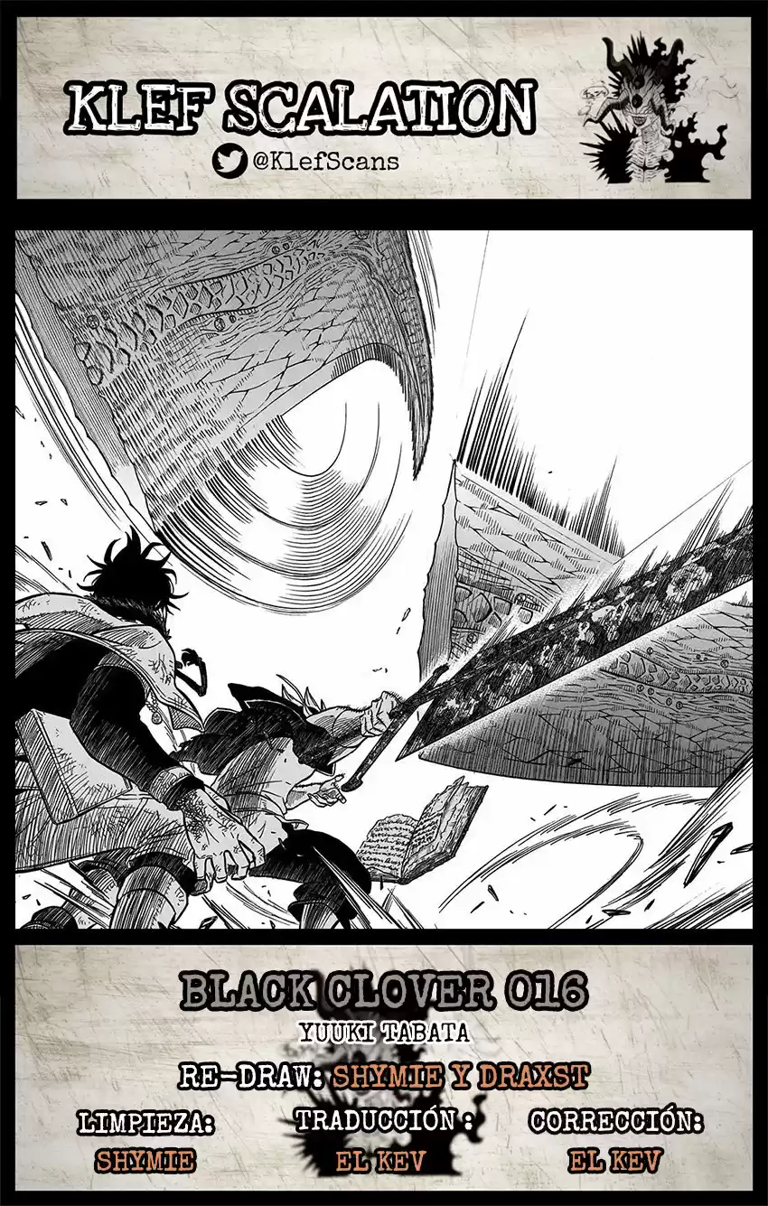 Black Clover Capitulo 16: Combate a muerte. página 1