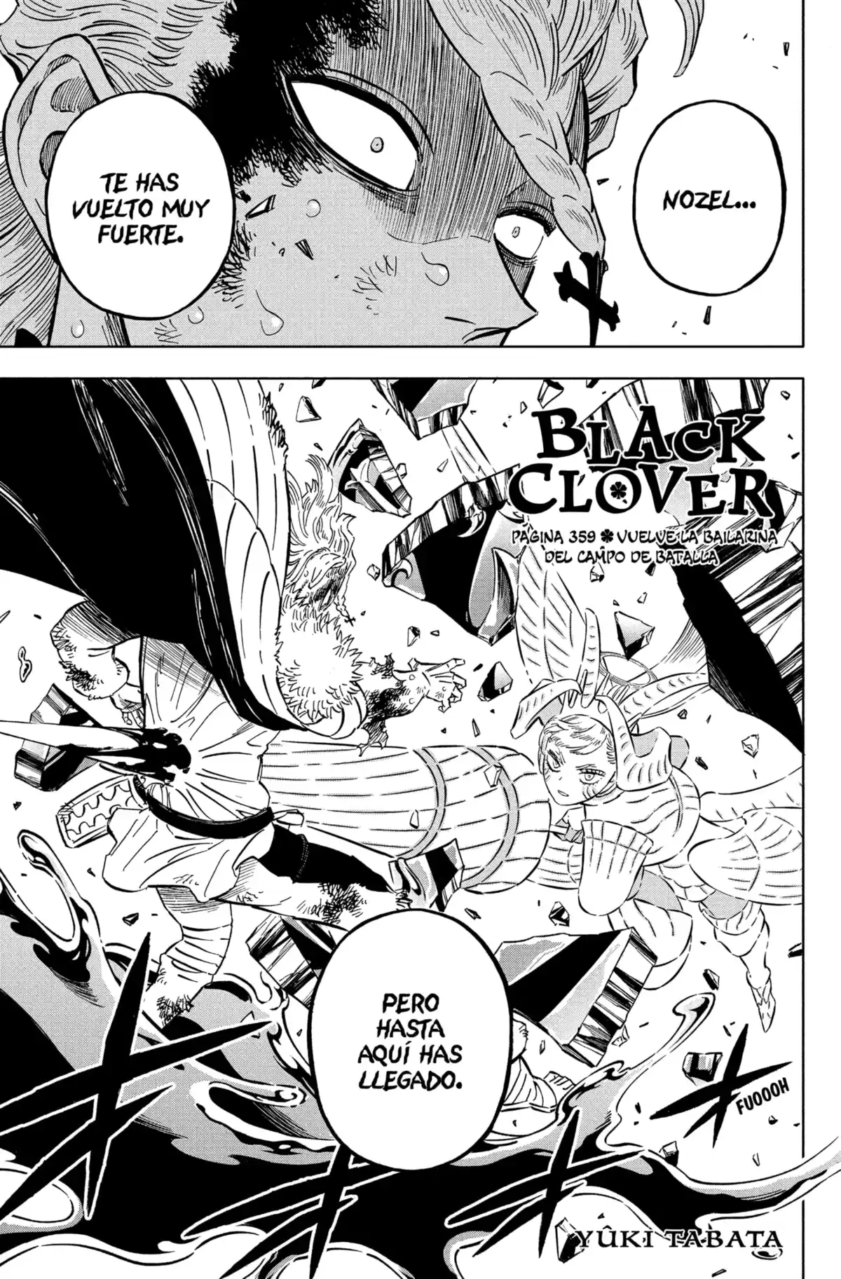 Black Clover Capitulo 359: La Princesa Danzante del Campo de Batalla, Una Vez Más... página 1