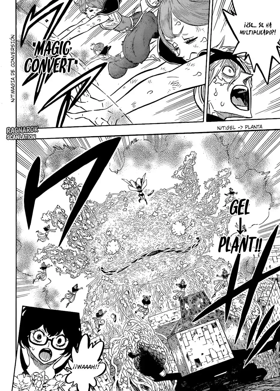 Black Clover Capitulo 141: La inexorable lucha mágica página 14