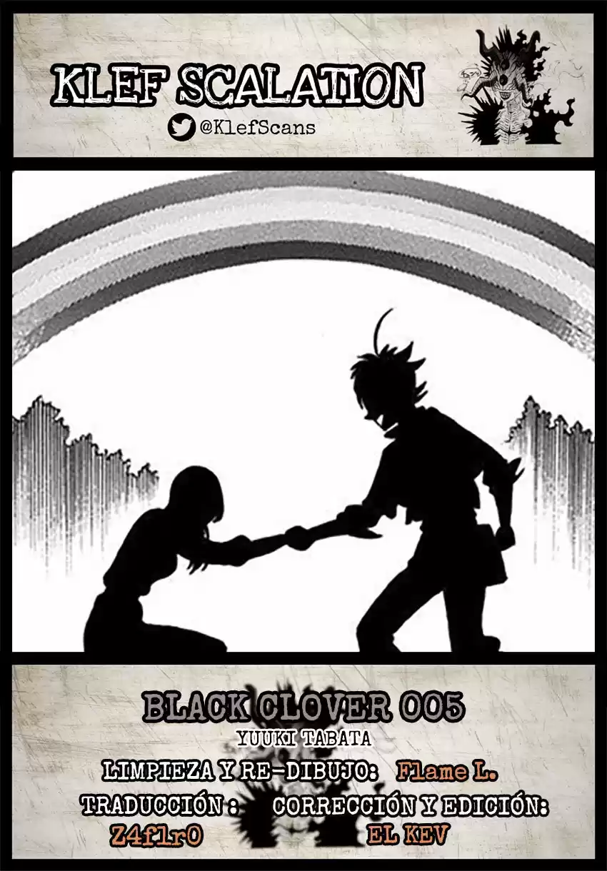 Black Clover Capitulo 5: El otro nuevo miembro. página 1