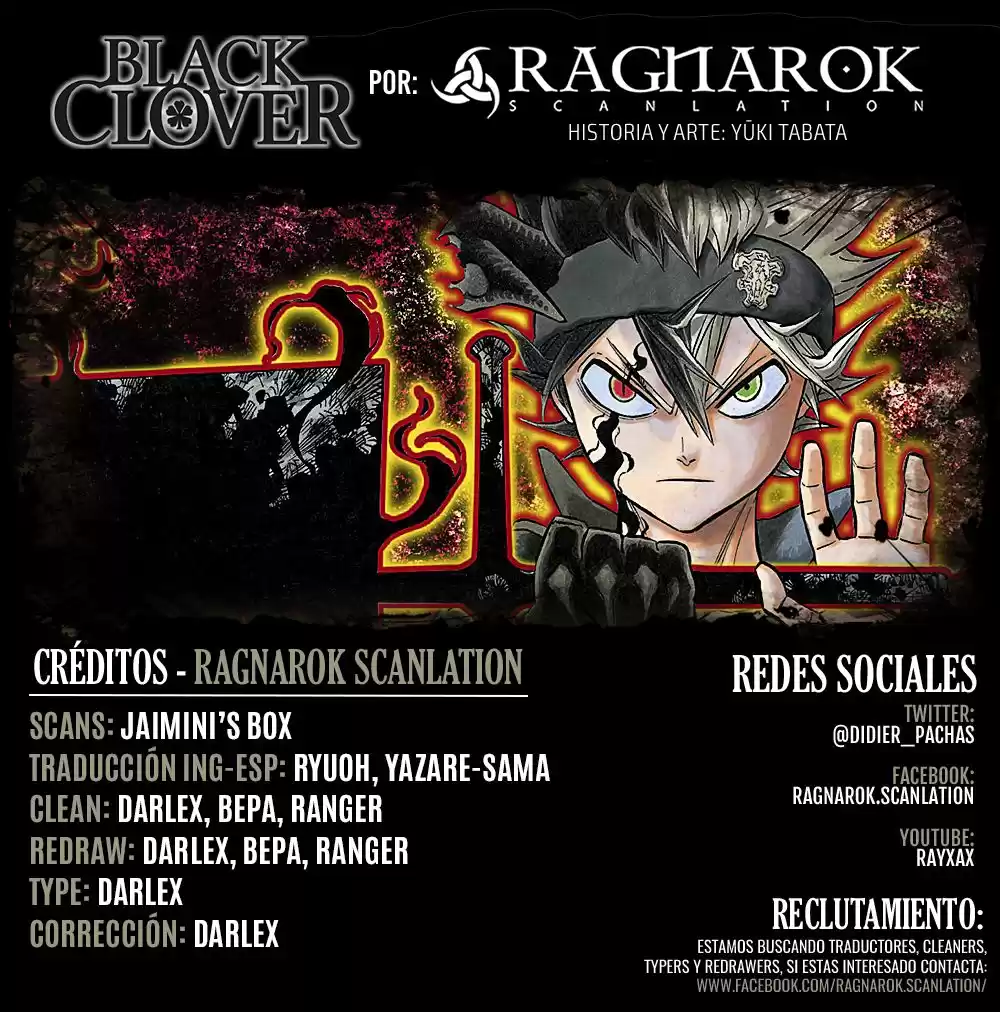 Black Clover Capitulo 158: La vida en lo más lejano de la aldea. página 1