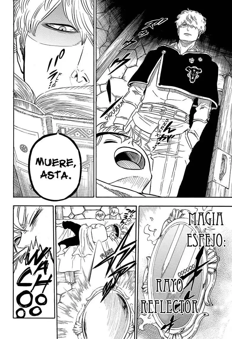 Black Clover Capitulo 39: El mago del espejo. página 14