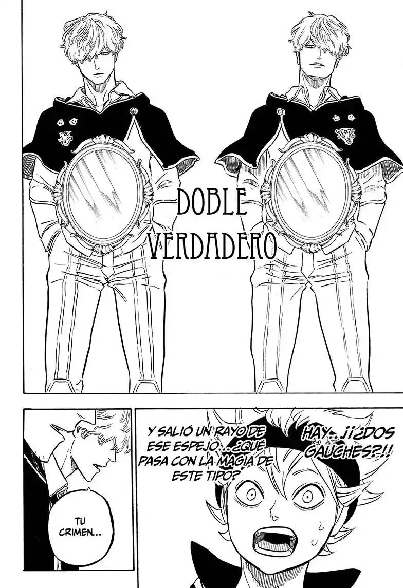 Black Clover Capitulo 39: El mago del espejo. página 16