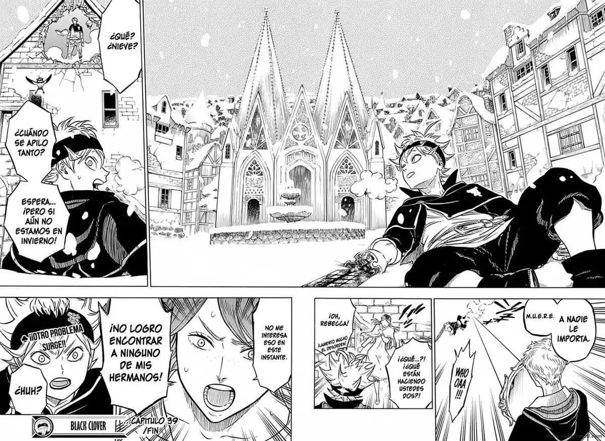 Black Clover Capitulo 39: El mago del espejo. página 18