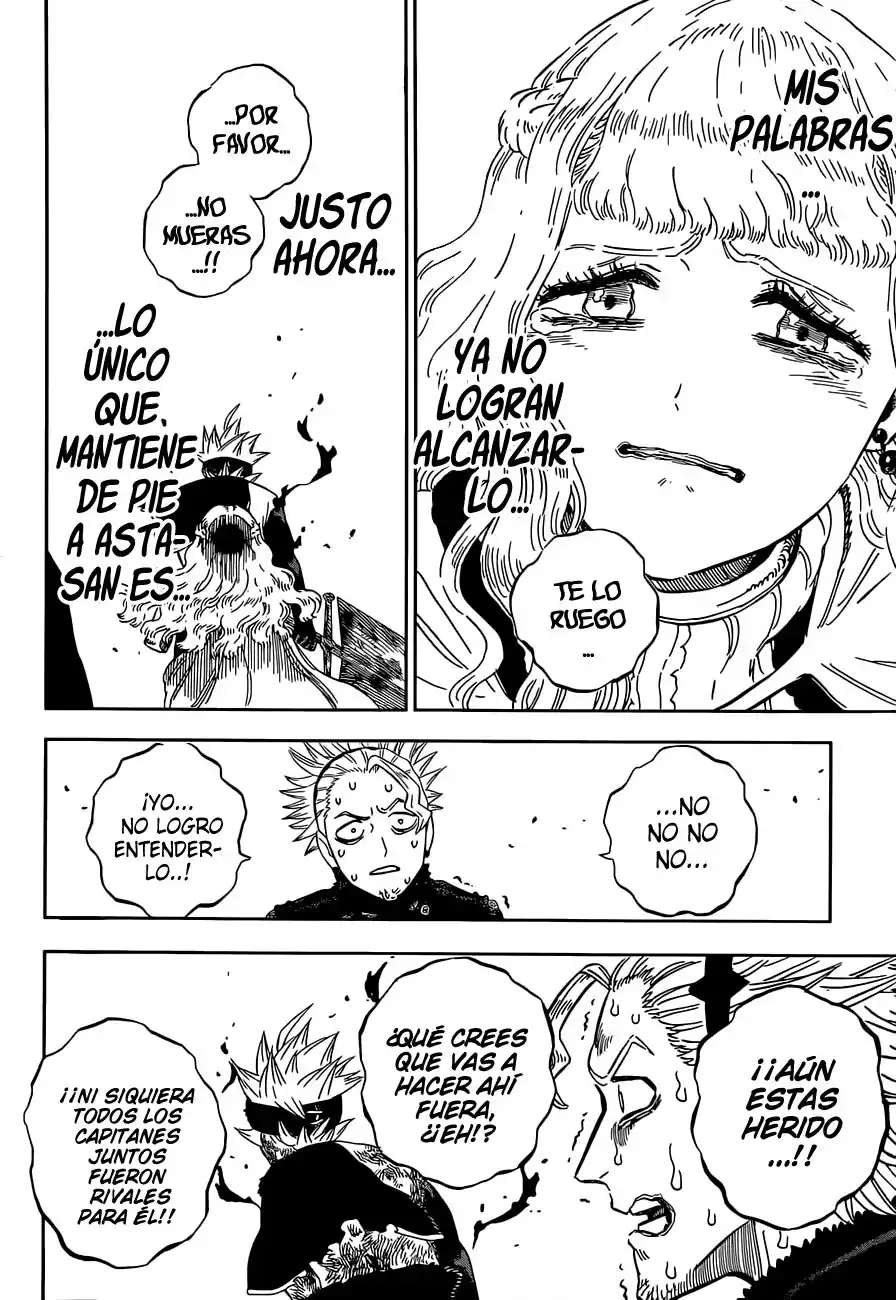 Black Clover Capitulo 321: Excusas página 15