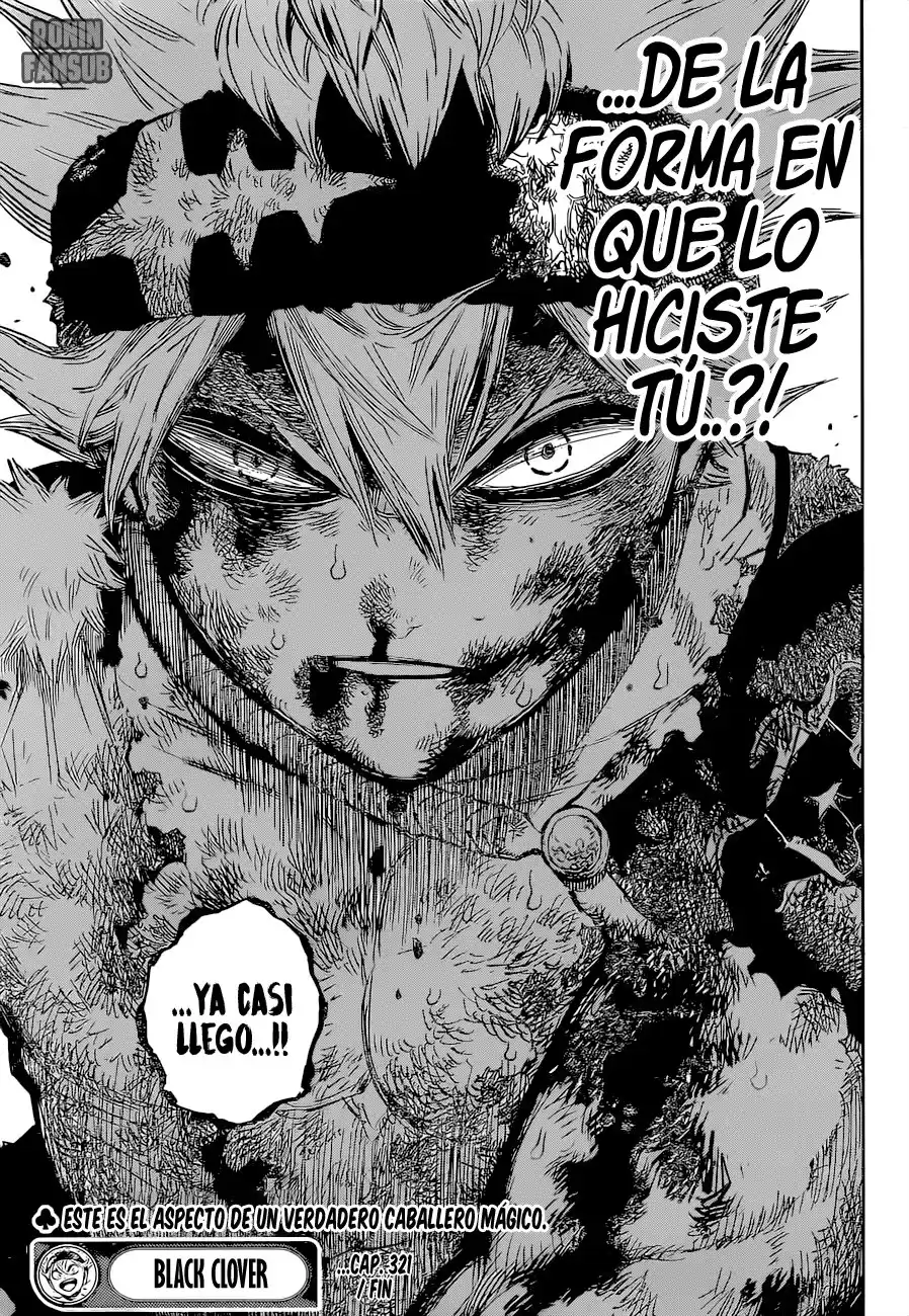 Black Clover Capitulo 321: Excusas página 18