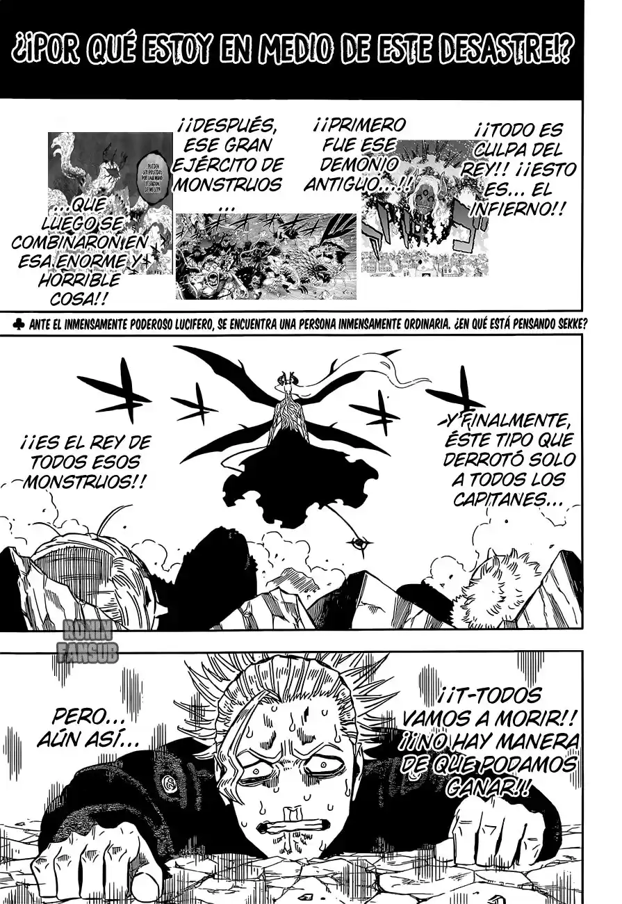 Black Clover Capitulo 321: Excusas página 2