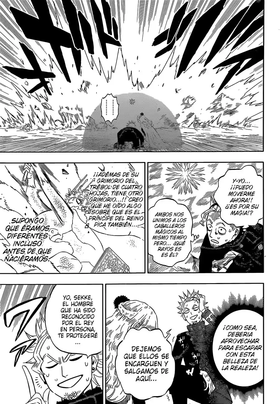 Black Clover Capitulo 321: Excusas página 8