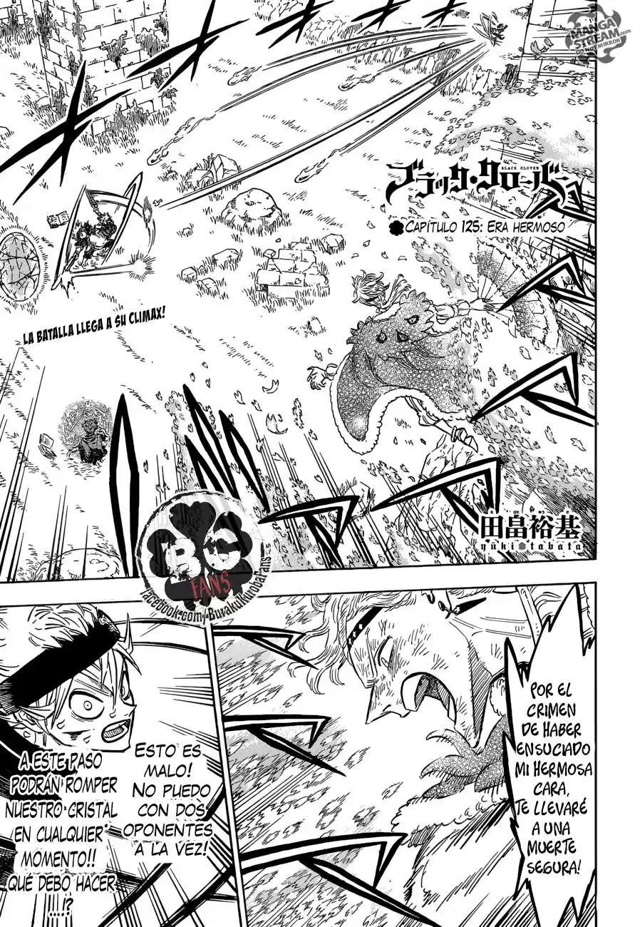 Black Clover Capitulo 125: Era hermoso página 1