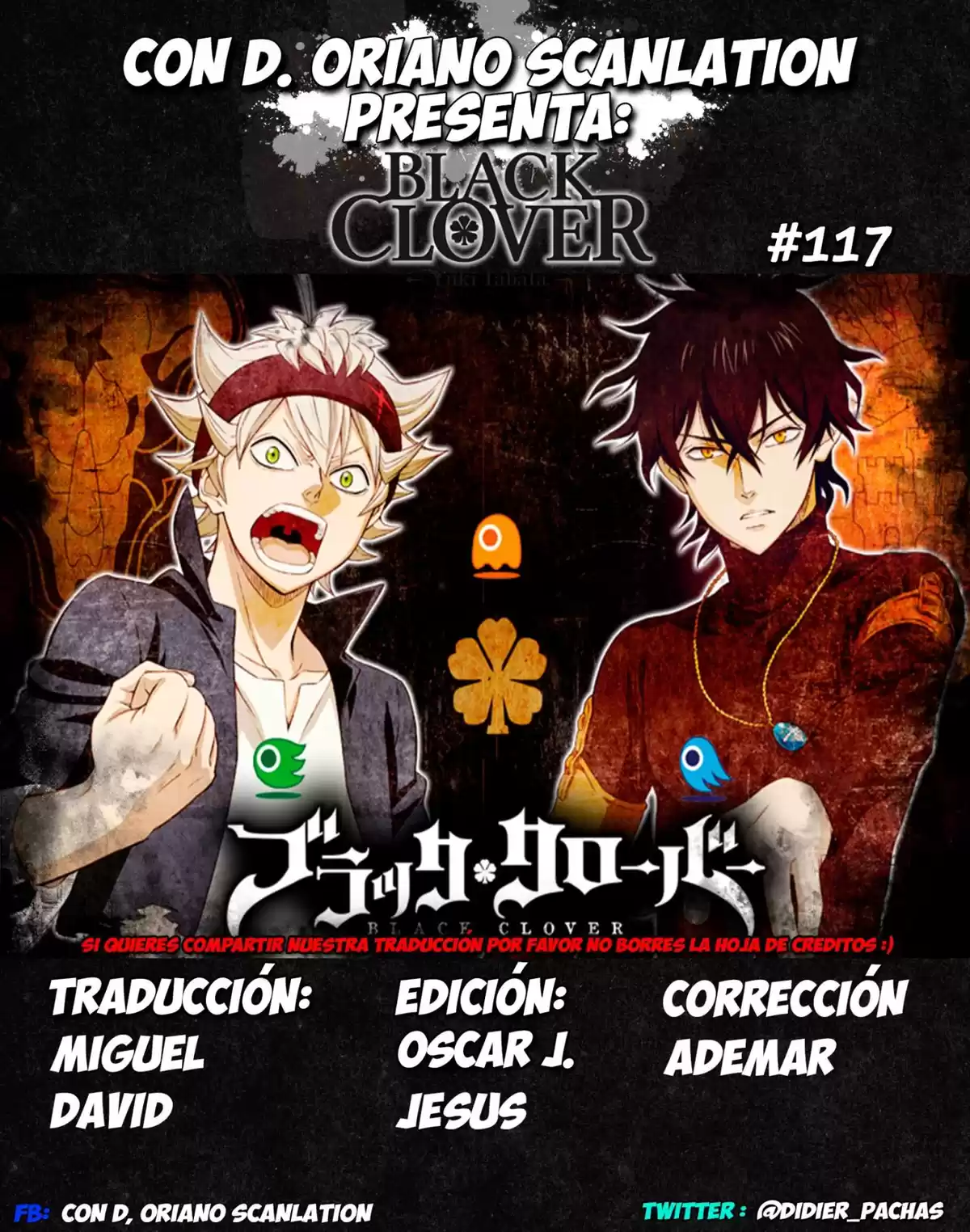 Black Clover Capitulo 117: Los Dos Magos Espaciales página 1