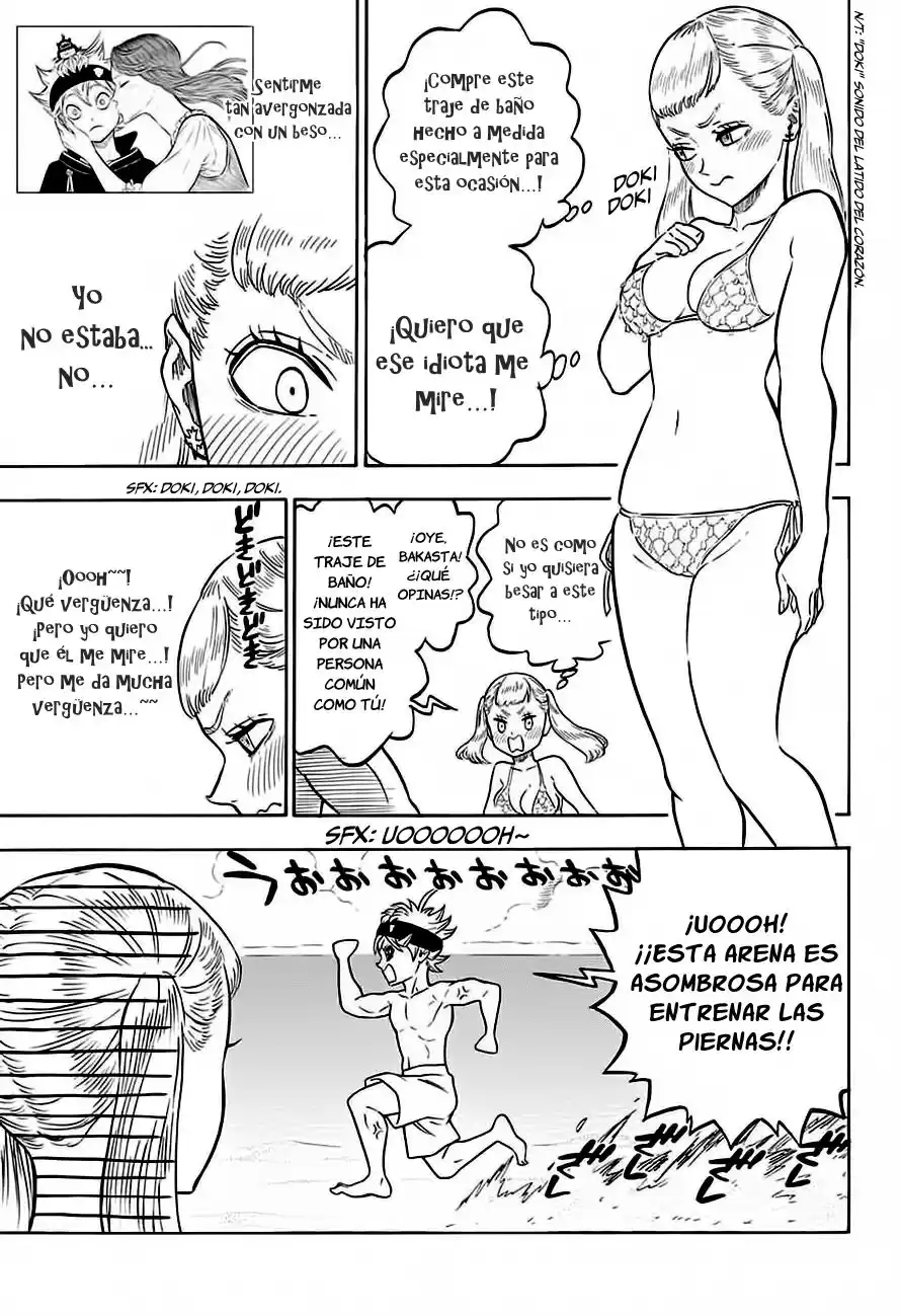 Black Clover Capitulo 57: Una negra historia en la playa. página 10