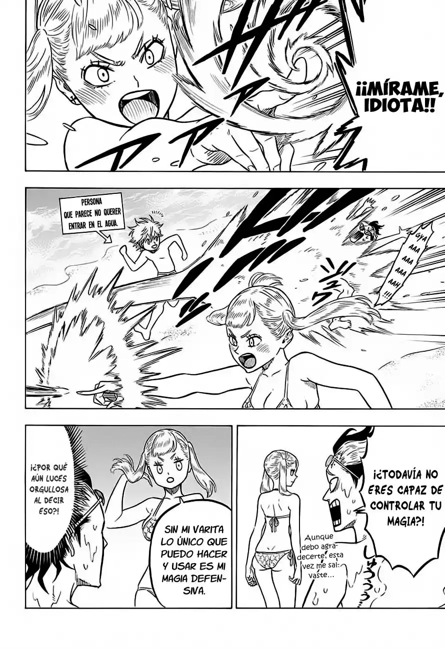 Black Clover Capitulo 57: Una negra historia en la playa. página 11