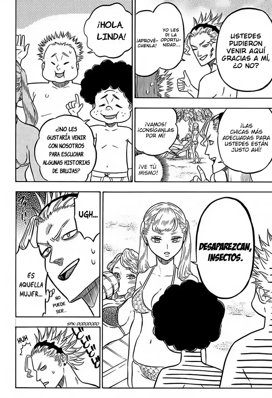 Black Clover Capitulo 57: Una negra historia en la playa. página 13