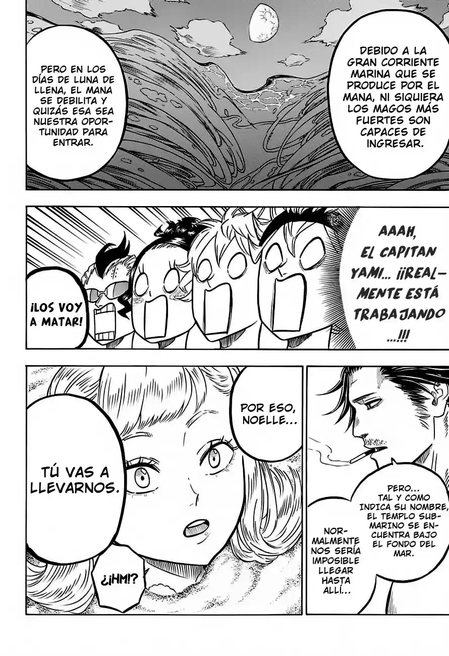 Black Clover Capitulo 57: Una negra historia en la playa. página 17