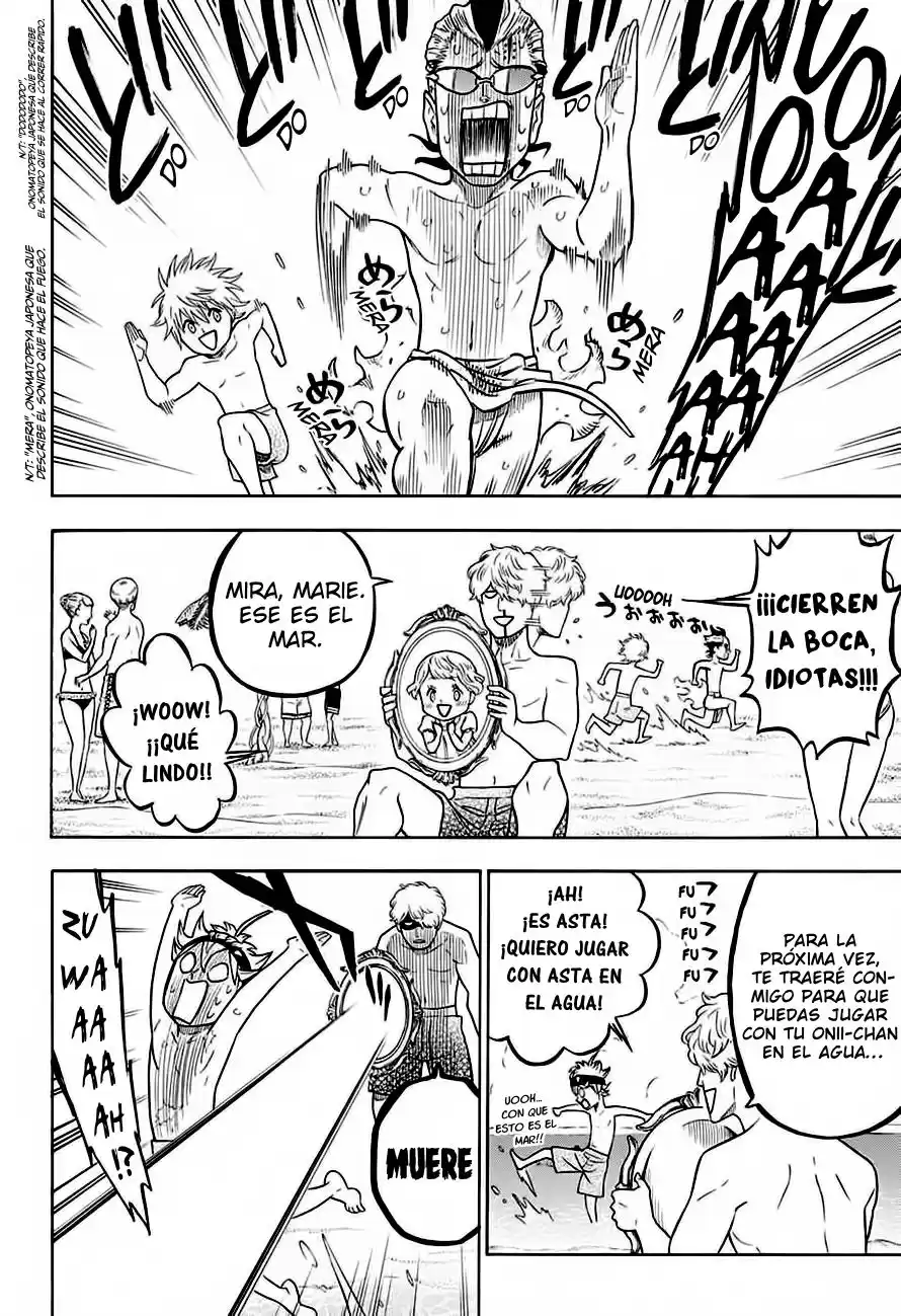 Black Clover Capitulo 57: Una negra historia en la playa. página 7