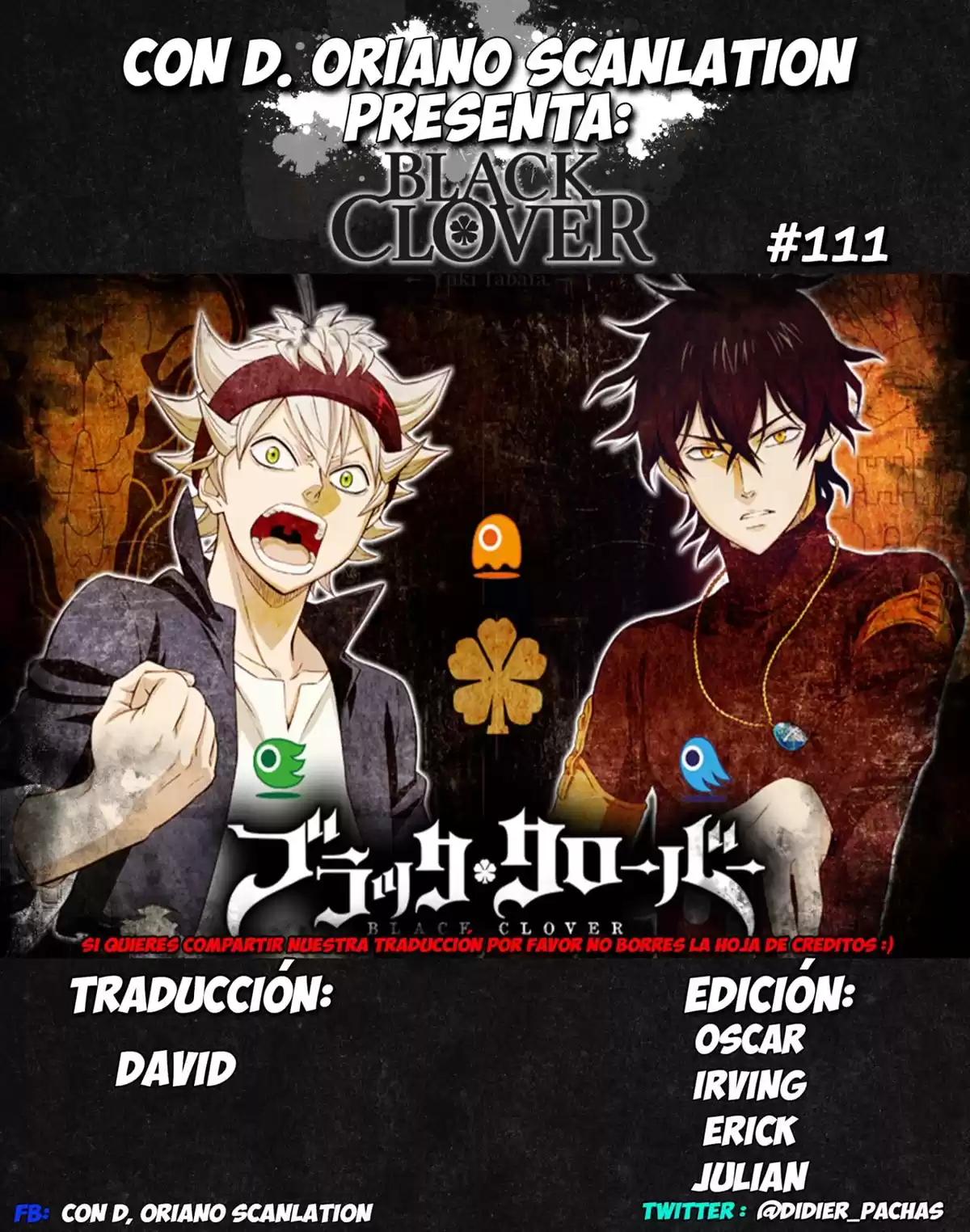 Black Clover Capitulo 111: ¡A Bañarse! página 1