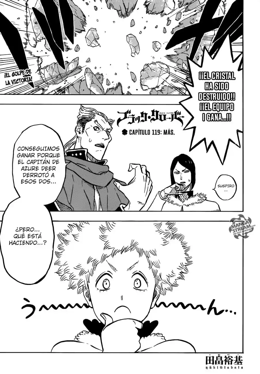 Black Clover Capitulo 119: Más página 2