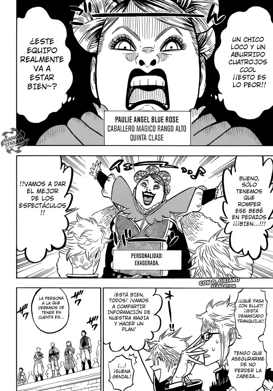 Black Clover Capitulo 119: Más página 5