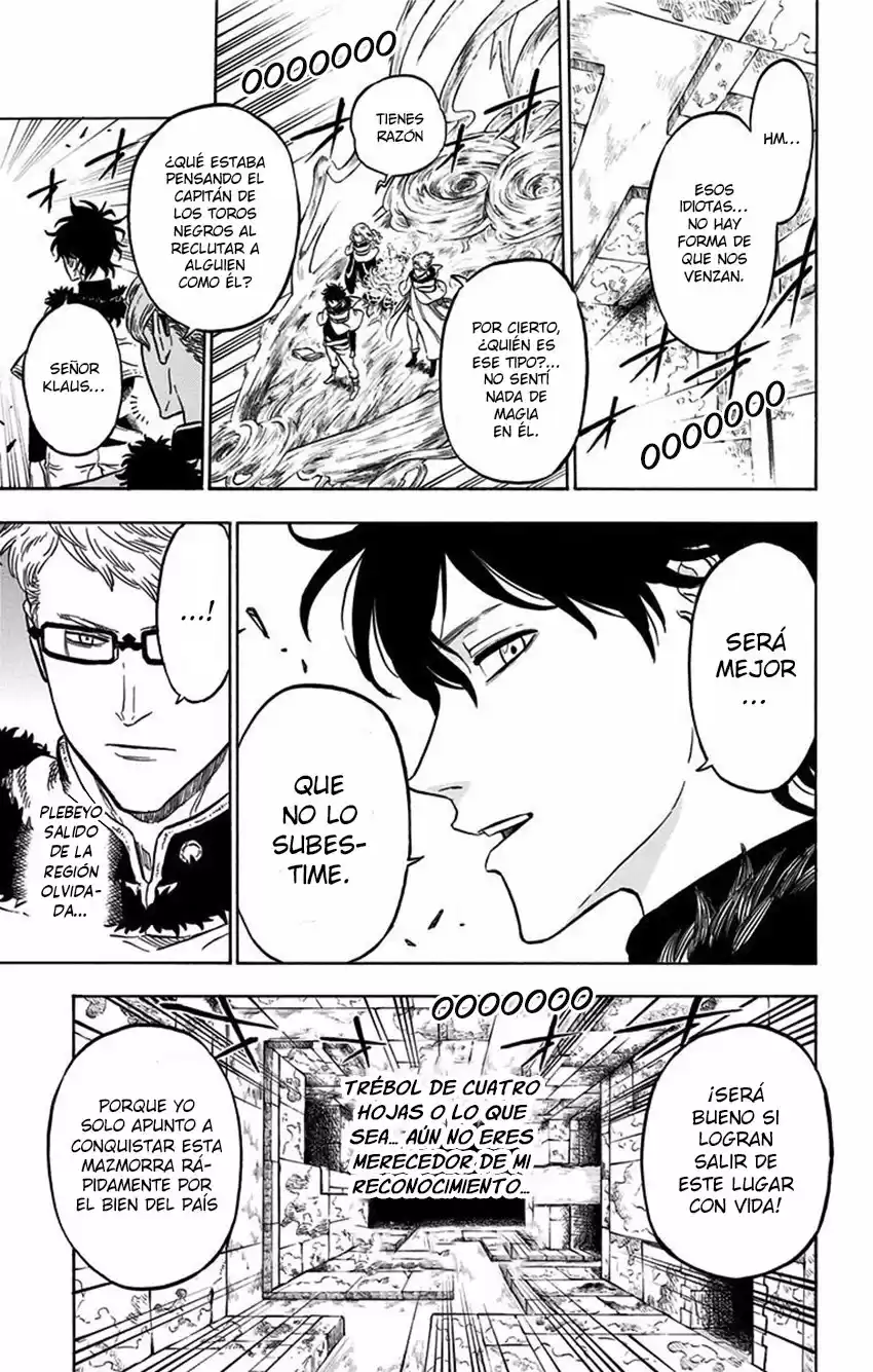 Black Clover Capitulo 12: Reunión. página 16